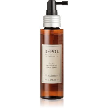 DEPOT 200 HAIR TREATMENTS NO. 212 INVIGORATING SCALP SERUM ser impotriva caderii parului - imagine 2